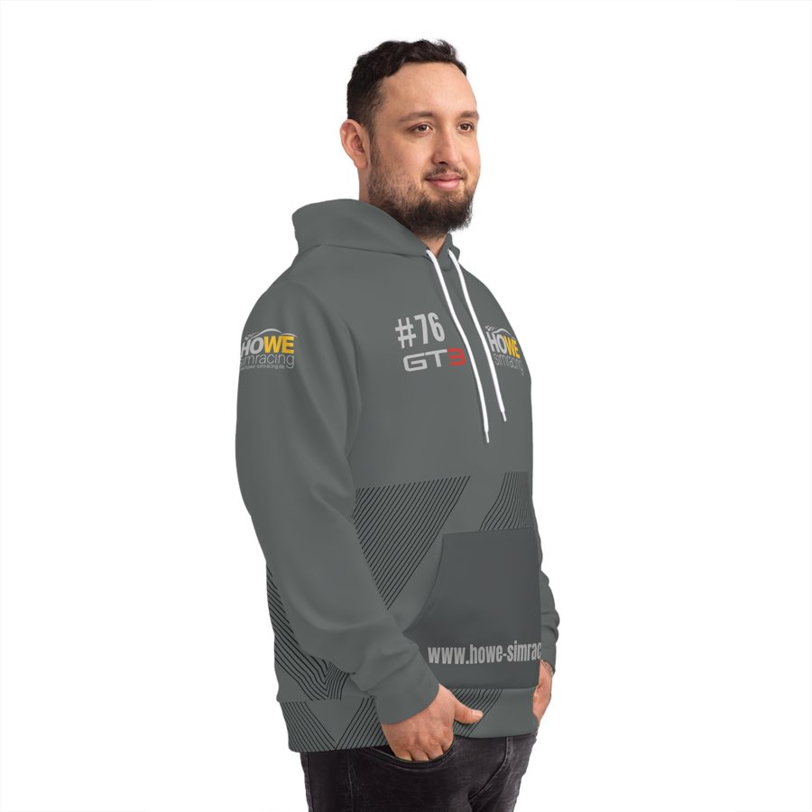 Racing Hoodie Graphit, Detail