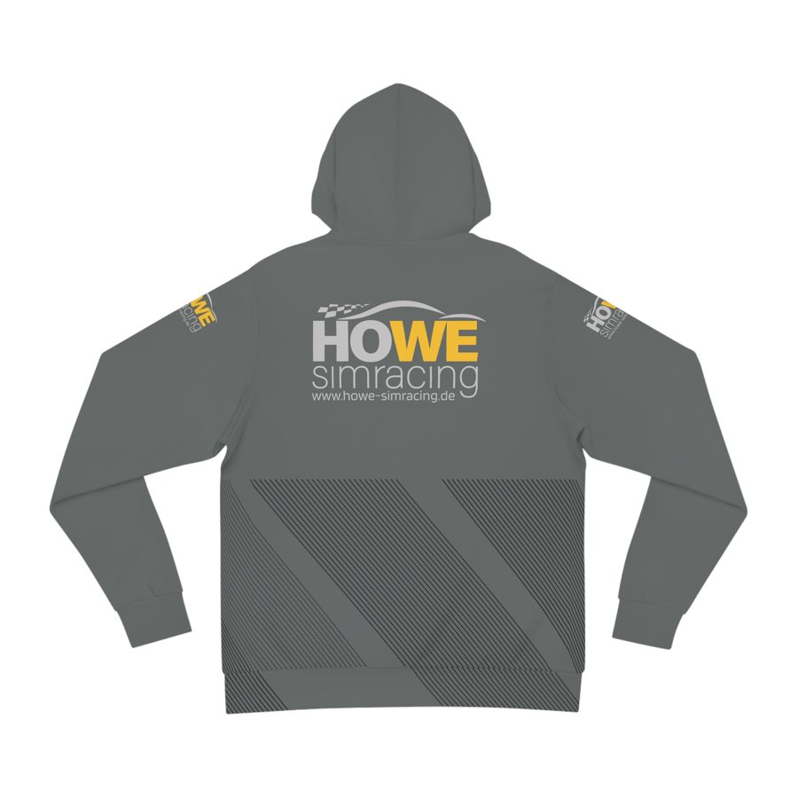 Racing Hoodie Graphit, Rückseite
